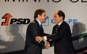 pedro passos coelho paulo portas coligação guimarães
