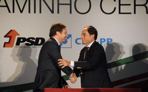 pedro passos coelho paulo portas coligação guimarães