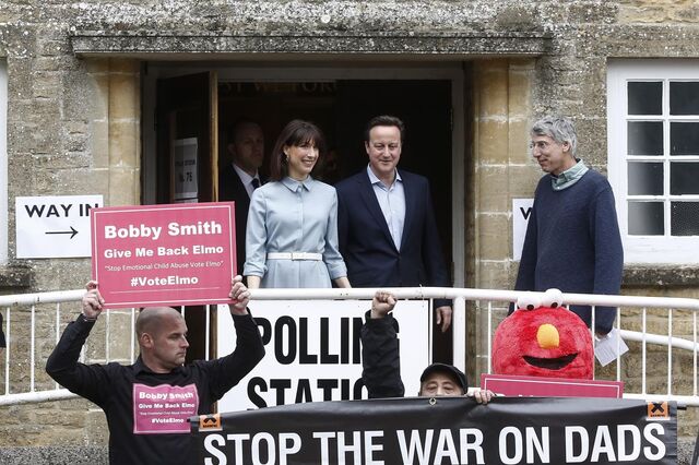 Projecção aponta para vitória de Cameron nas eleições britânicas