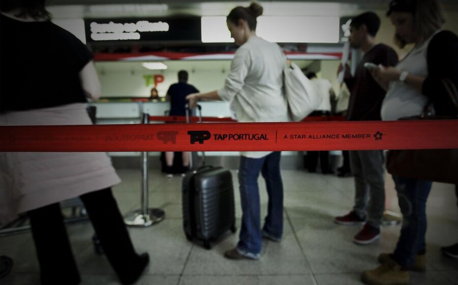 TAp greve pilotos