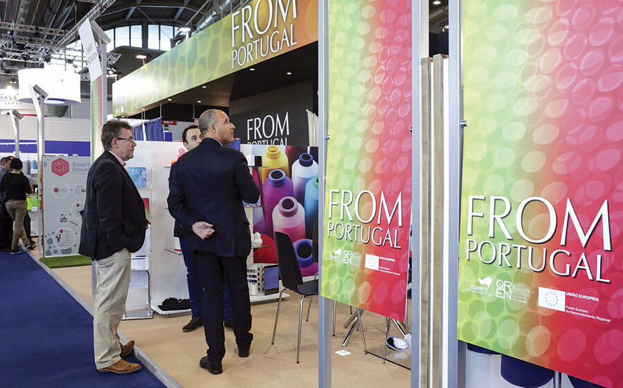 textil portuguesa na feira de frankfurt