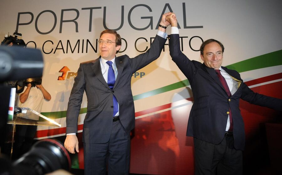 pedro passos coelho paulo portas coligação guimarães