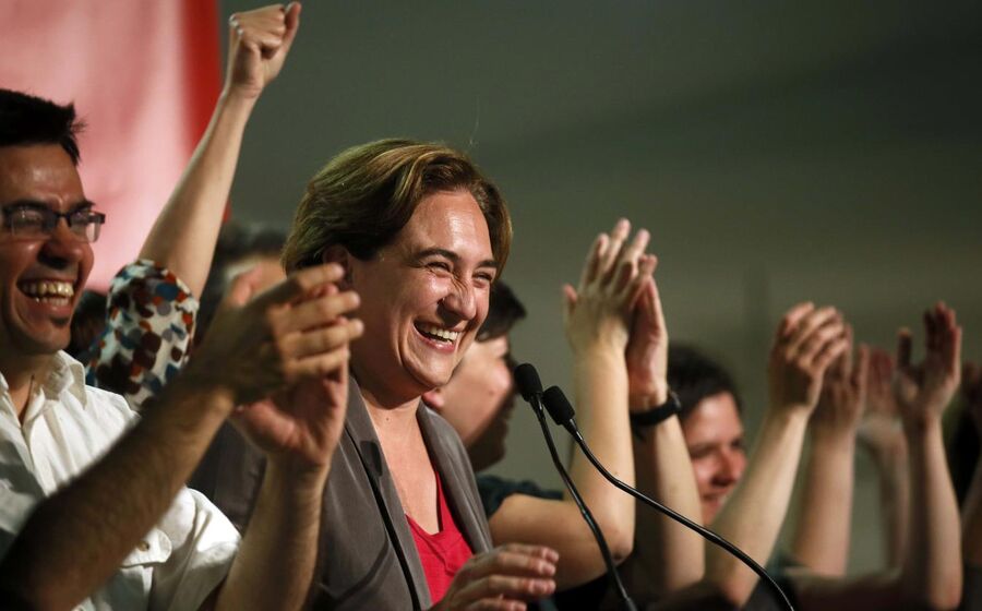 Ada Colau Podemos Barcelona