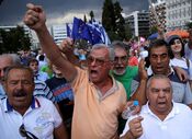 Grécia manifestações Atenas