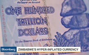 175 mil biliões de dólares do Zimbabué valem 5 dólares