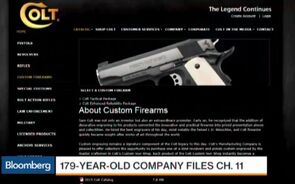 Colt: Inside a 179-Year-Old Gunmaker's Bankruptcy