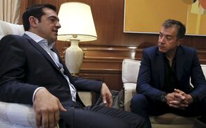 Stavros Theodorakis alexis tsipras.