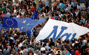 Grécia manifestações Atenas