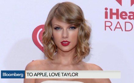 Quem assusta a Apple? Taylor Swift 