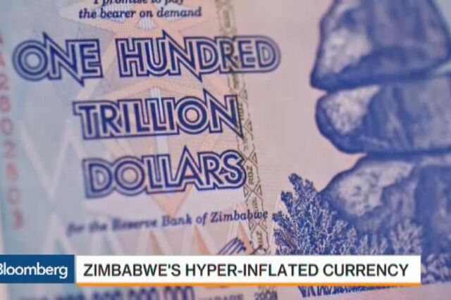 175 mil biliões de dólares do Zimbabué valem 5 dólares