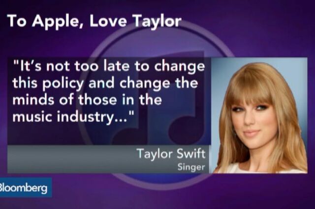 Taylor Swift 'obriga' Apple Music a pagar aos artistas no período experimental
