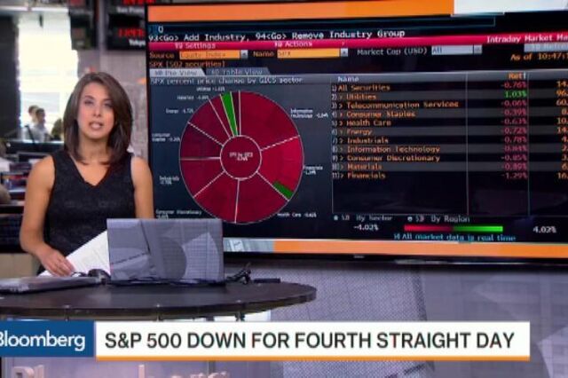 Wall Street em queda penalizada pela crise grega