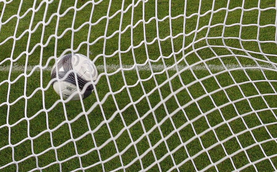 futebol bola baliza