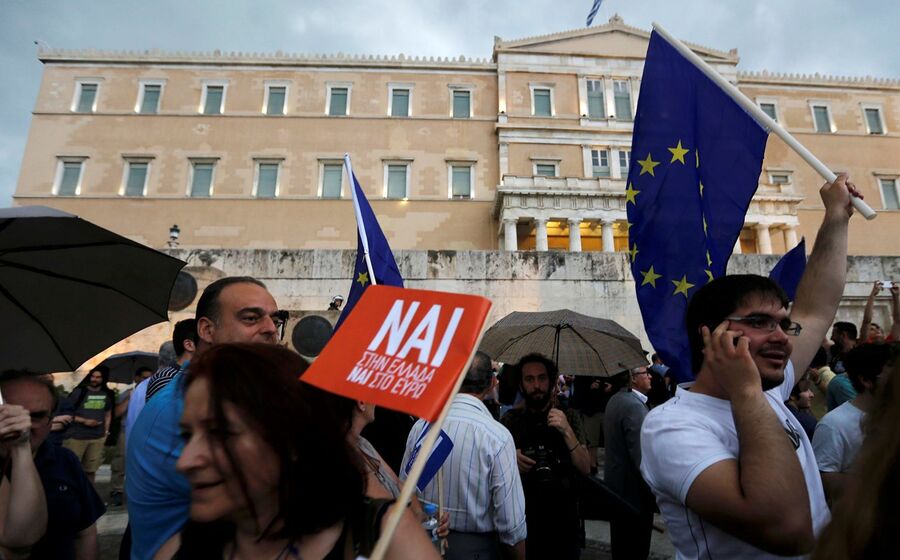 Grécia manifestações Atenas