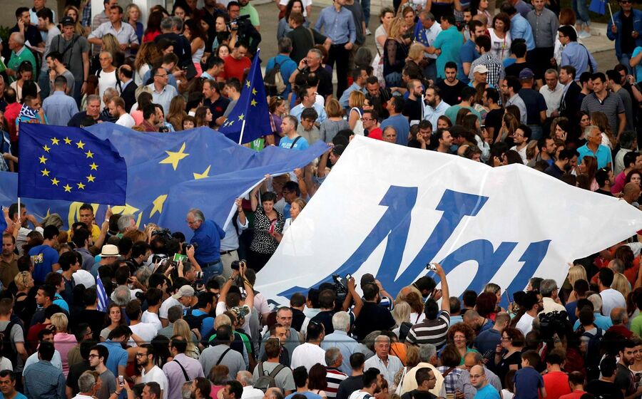 Grécia manifestações Atenas