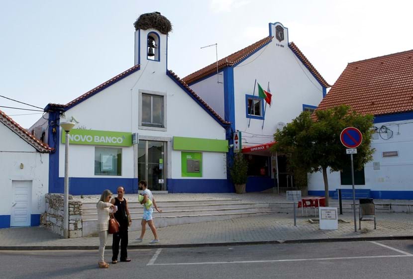 O primeiro escritório da família Espírito Santo na Herdade da Comporta. Já foi uma dependência bancária do BES. Agora é do Novo Banco.