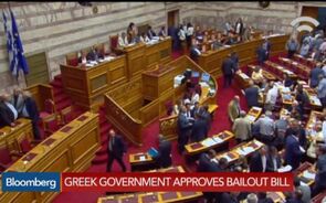 Greek Government Approves Bailout Bill