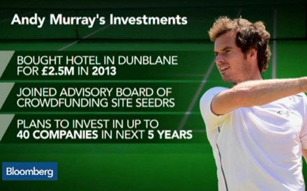 Onde Andy Murray coloca o seu dinheiro?