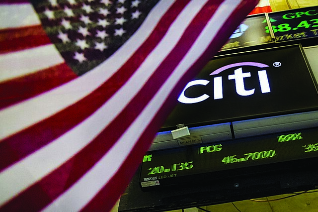 Lucros do Citigroup crescem 26% mas receitas ficam aquém do previsto