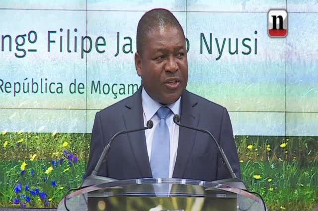 Presidente de Moçambique dá boas vindas à Portucel