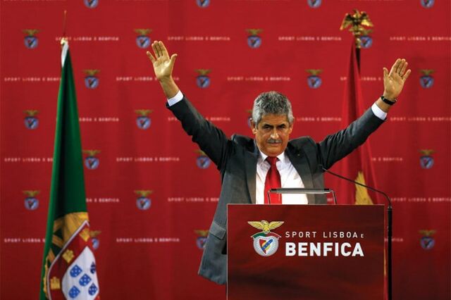 Luís Filipe Vieira reeleito presidente do Benfica com 95,52% dos votos