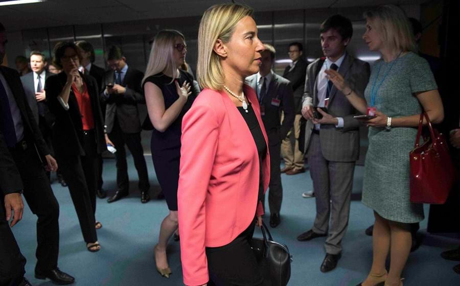 Alta Representante da UE para a política externa, Federica Mogherini