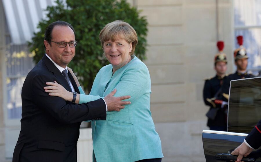 Angela Merkel François Hollande