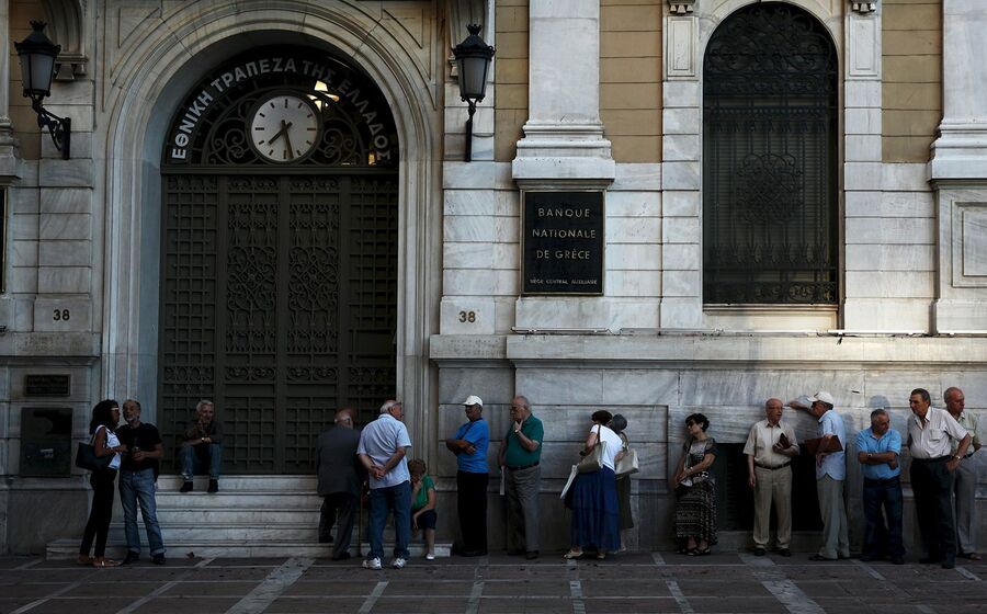 Grécia bancos