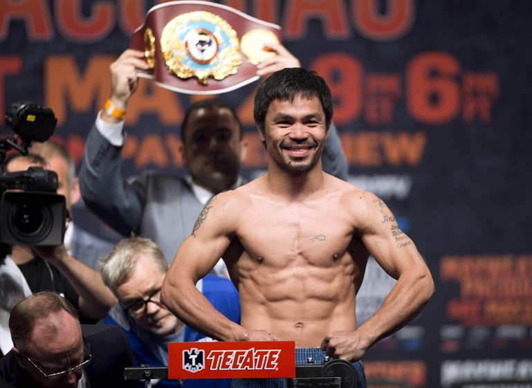 2. Manny Pacquiao / 160 milhões de dólares