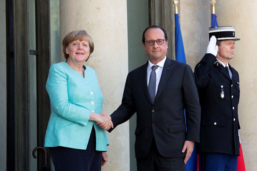 Angela Merkel François Hollande