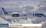 Star Wars nos aviões da companhia nipónica ANA