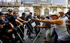 Lesados do BES terminaram cinco horas de protestos em Lisboa