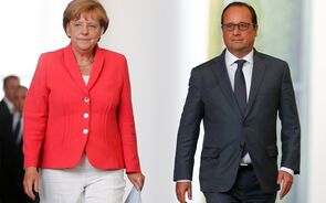 Merkel Hollande 