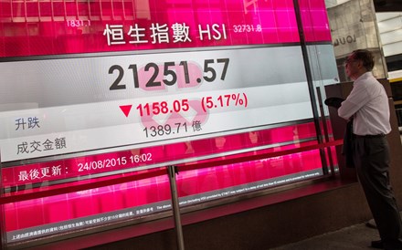 Bolsa da China com maior ganho em quatro semanas