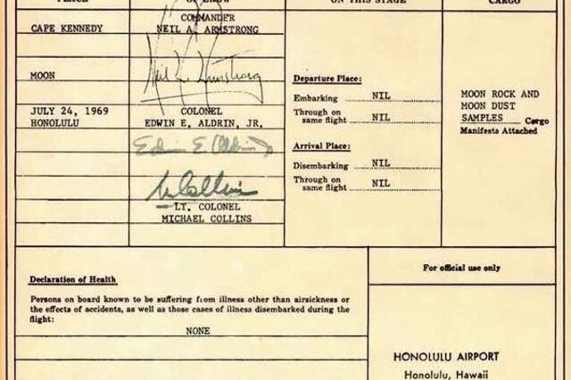 NASA pagou 33 dólares a Buzz Aldrin em 1969 por despesas de ida à lua