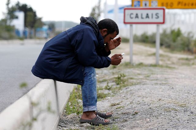 Perceba a crise migratória clandestina em Calais