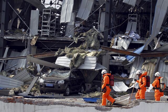 Estimativas apontam para perdas de 1,5 mil milhões de dólares em Tianjin