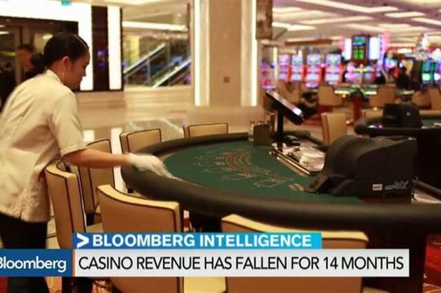 Receitas dos casinos de Macau estão em mínimos de cinco anos