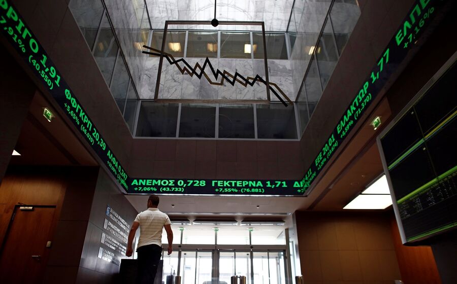bolsa Grécia Atenas mercados
