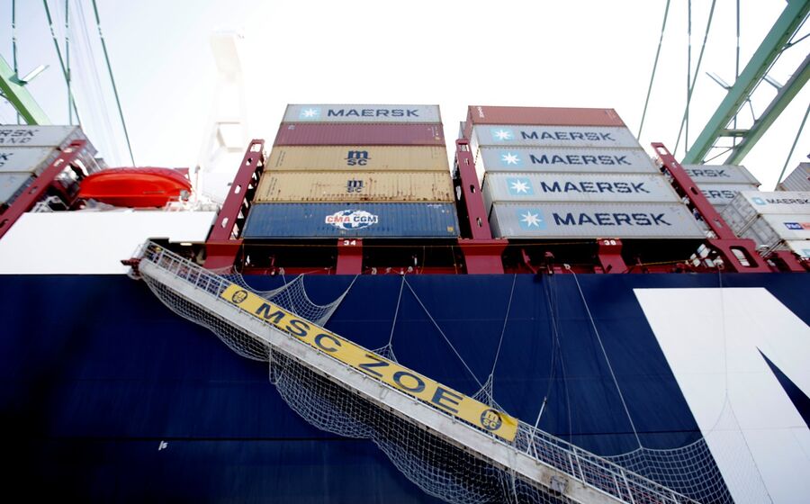 porto sines, contentores, exportações