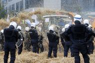 Manifestação agricultores bruxelas