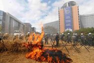 Manifestação agricultores bruxelas