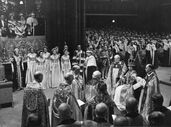 Rainha Isabel II coroação