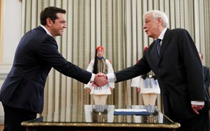 Alexis Tsipras já tomou posse como primeiro-ministro grego