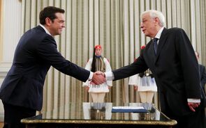 Alexis Tsipras Prokopis Pavlopoulos