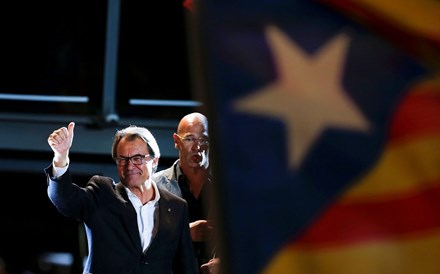 Artur Mas: 'Hoje alcançámos uma dupla vitória. Ganhou o sim e ganhou a democracia'