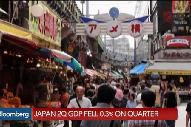 Japão contrai 1,2% no segundo trimestre do ano