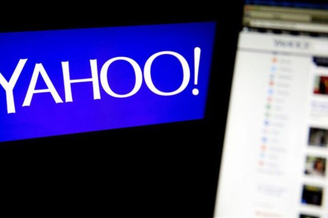 O que está a fazer afundar as acções da Yahoo?