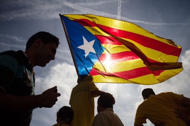 Manifestação mede 'temperatura' independentista na Catalunha