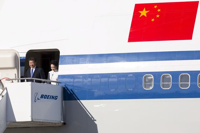 Xi Jinping fala a uma plateia de empresários nos Estados Unidos